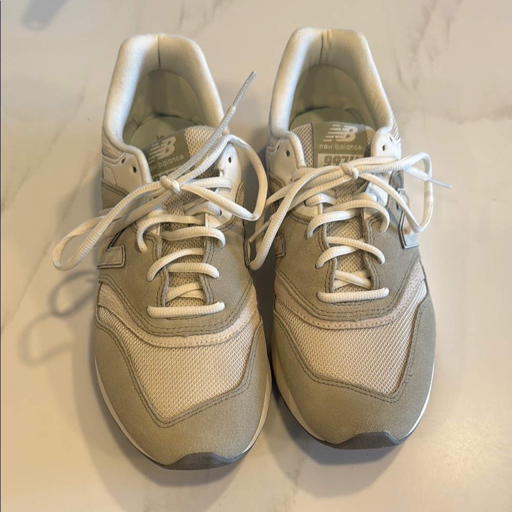 New Balance Cream Sneakers